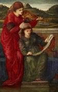 Edward Burne-Jones Music oil painting artist